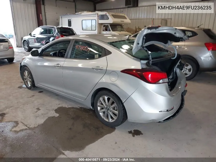 KMHDH4AE9FU236235 2015 Hyundai Elantra Se