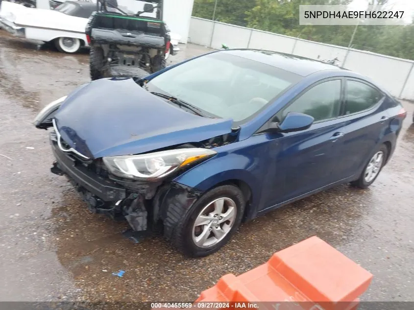 5NPDH4AE9FH622247 2015 Hyundai Elantra Se