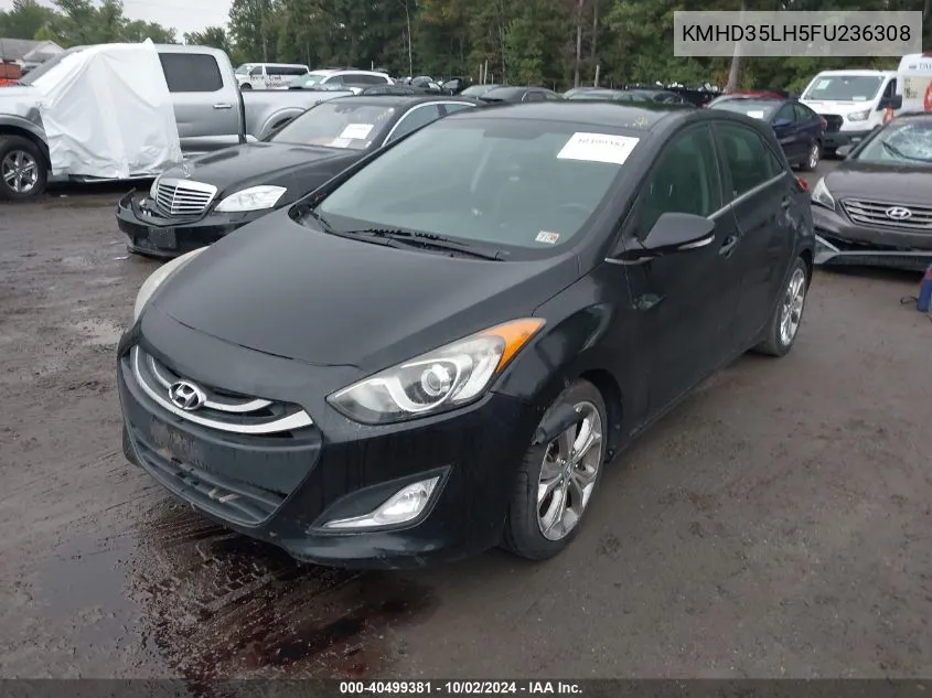 2015 Hyundai Elantra Gt VIN: KMHD35LH5FU236308 Lot: 40499381