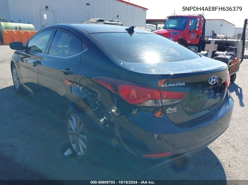 5NPDH4AE8FH636379 2015 Hyundai Elantra Se