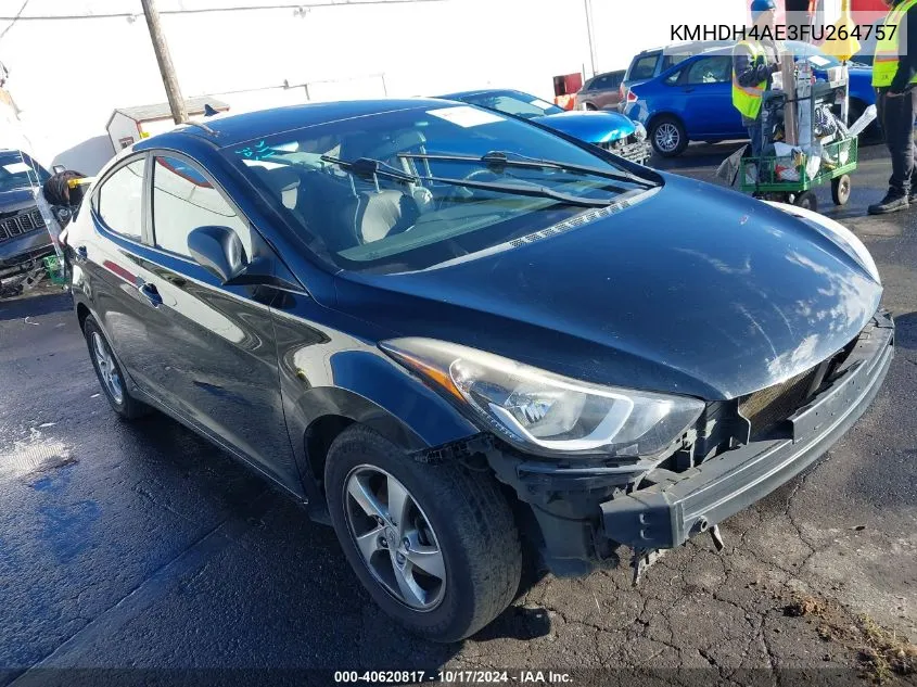 KMHDH4AE3FU264757 2015 Hyundai Elantra Se