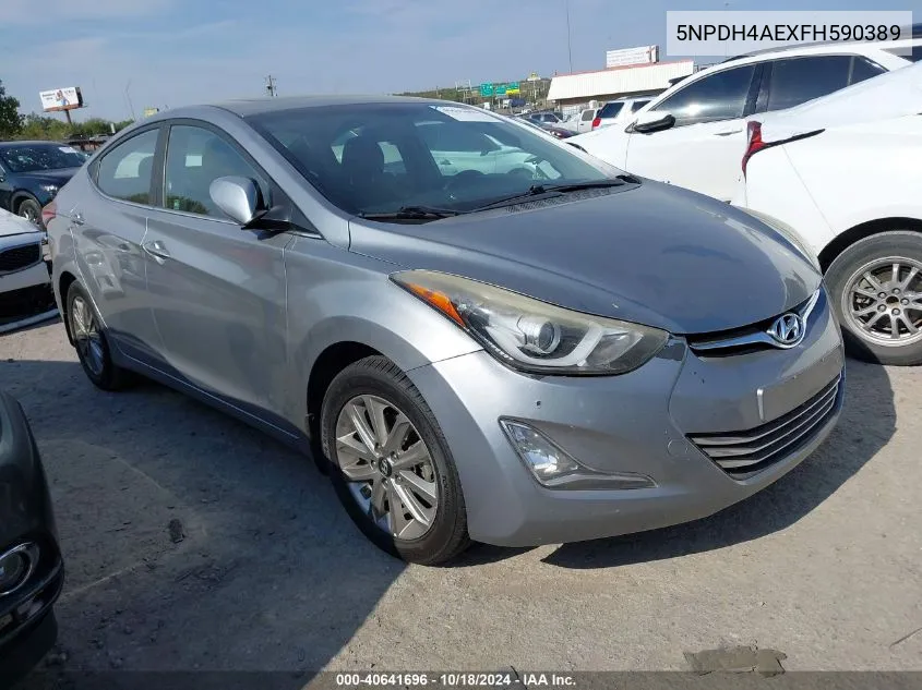 5NPDH4AEXFH590389 2015 Hyundai Elantra Se