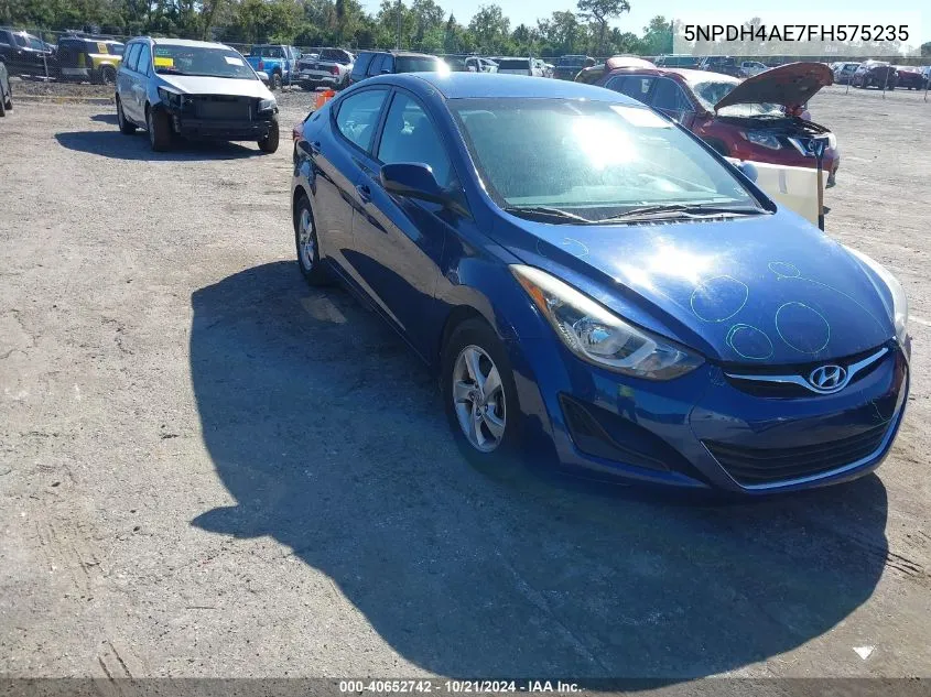 5NPDH4AE7FH575235 2015 Hyundai Elantra Se