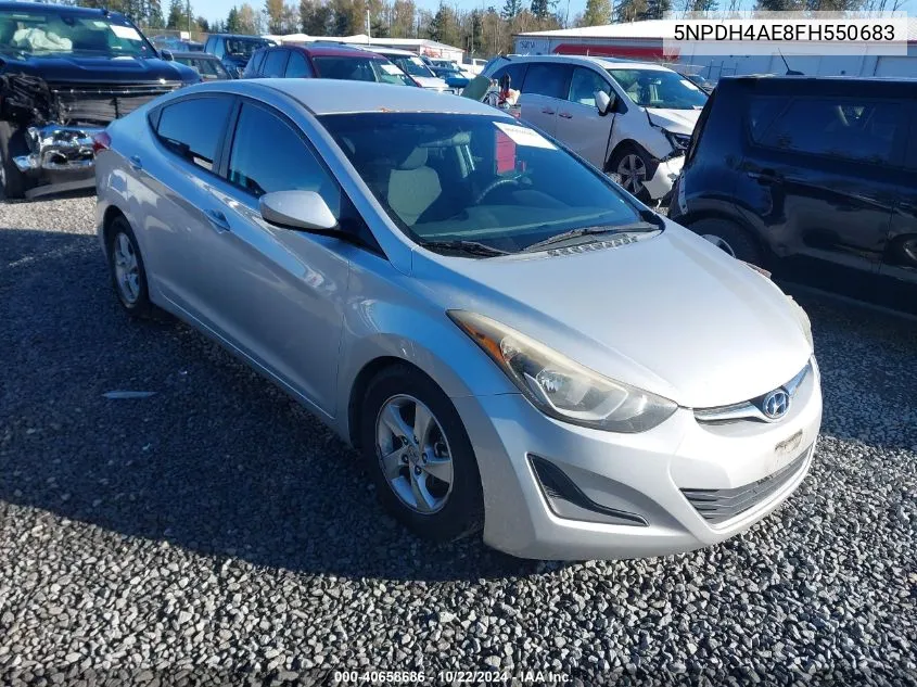 2015 Hyundai Elantra Se VIN: 5NPDH4AE8FH550683 Lot: 40658686