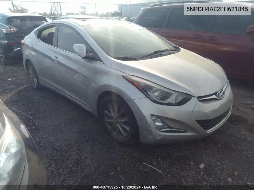 2015 Hyundai Elantra Se VIN: 5NPDH4AE2FH621845 Lot: 40715925