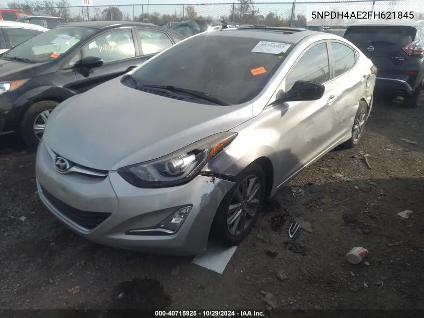 2015 Hyundai Elantra Se VIN: 5NPDH4AE2FH621845 Lot: 40715925