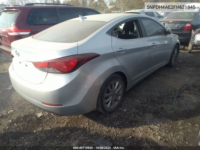 2015 Hyundai Elantra Se VIN: 5NPDH4AE2FH621845 Lot: 40715925