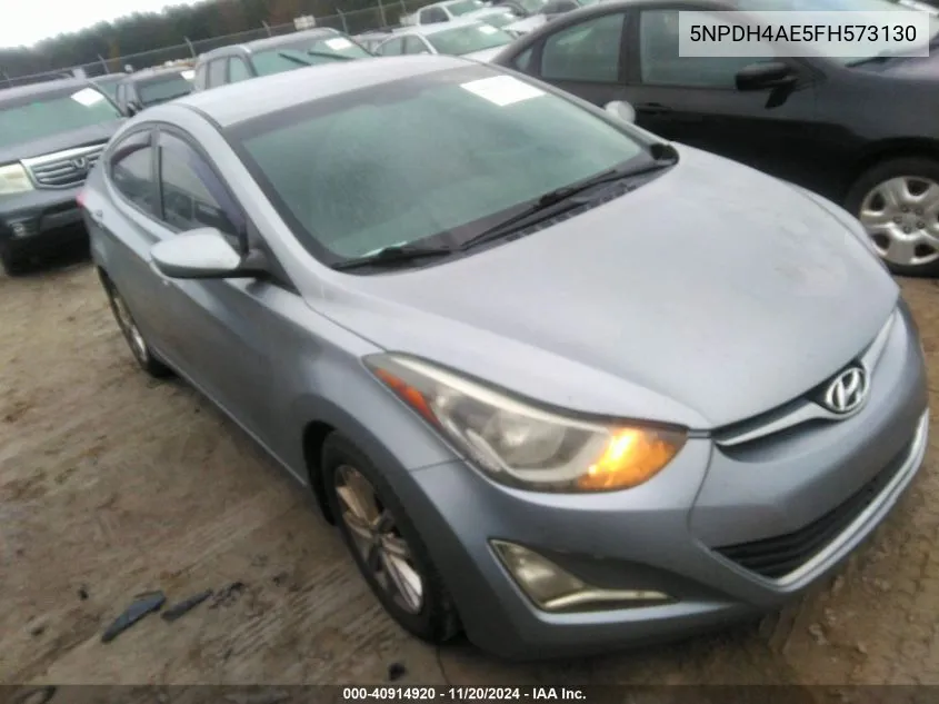 2015 Hyundai Elantra Se VIN: 5NPDH4AE5FH573130 Lot: 40914920