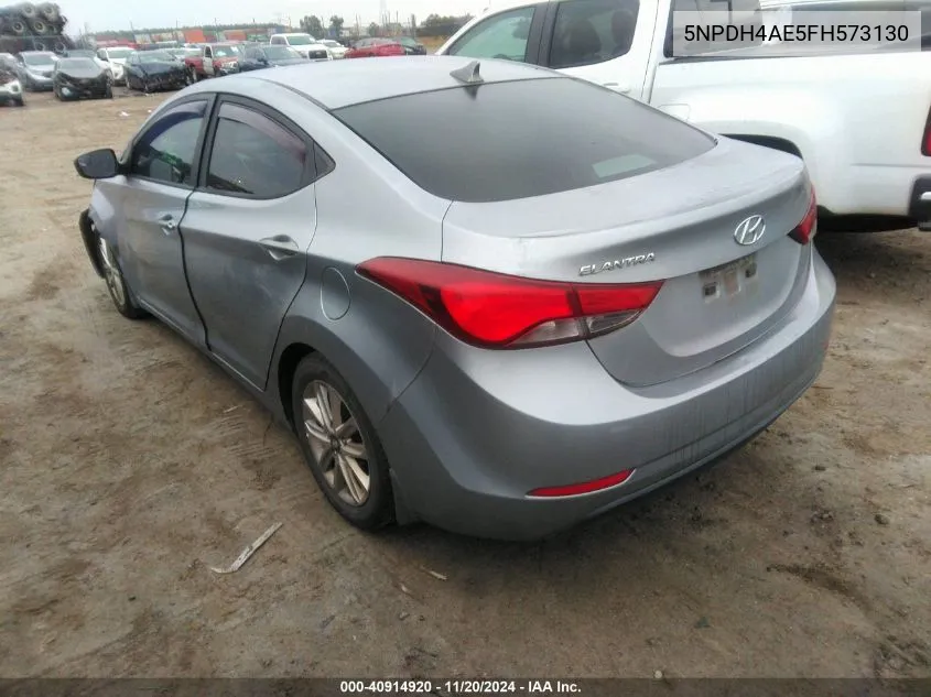 2015 Hyundai Elantra Se VIN: 5NPDH4AE5FH573130 Lot: 40914920