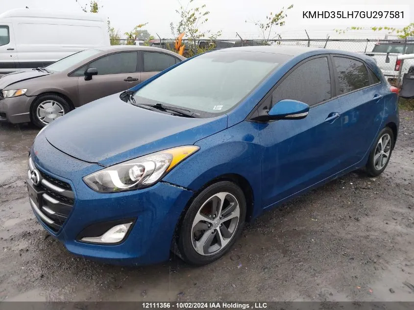 KMHD35LH7GU297581 2016 Hyundai Elantra Gt Gls