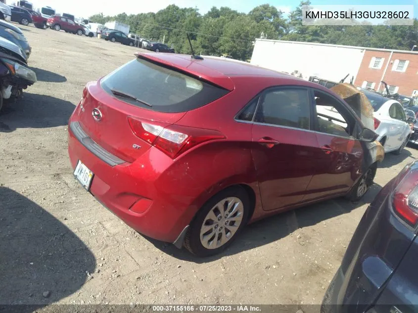 KMHD35LH3GU328602 2016 Hyundai Elantra Gt