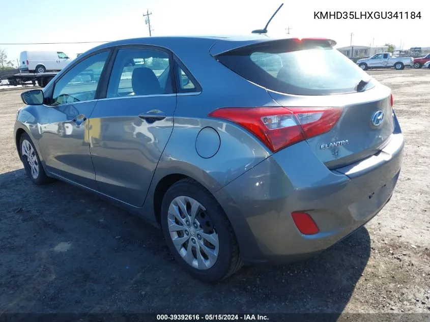 KMHD35LHXGU341184 2016 Hyundai Elantra Gt