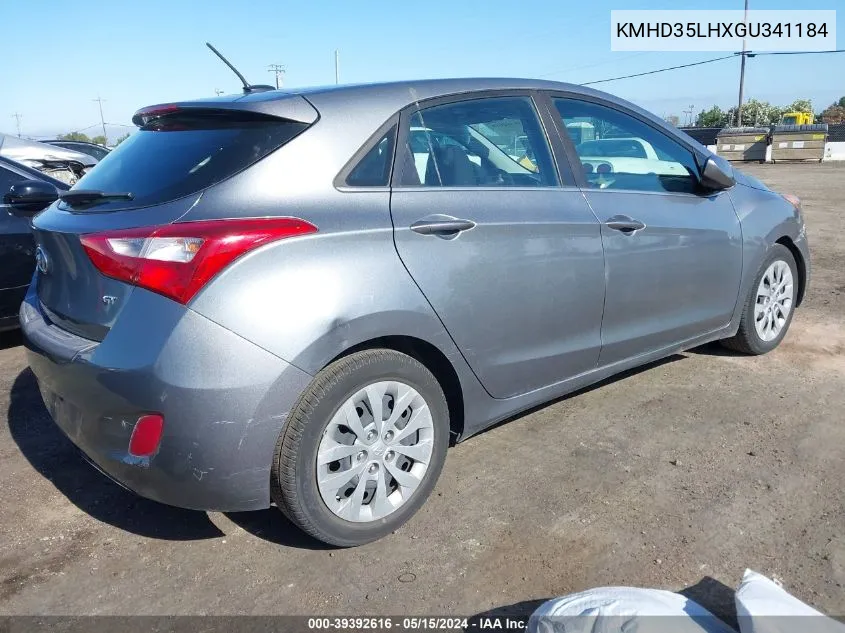 KMHD35LHXGU341184 2016 Hyundai Elantra Gt