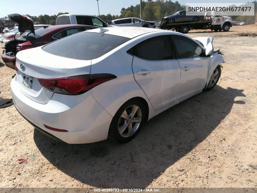 5NPDH4AE2GH677477 2016 Hyundai Elantra Se/Sport/Limited