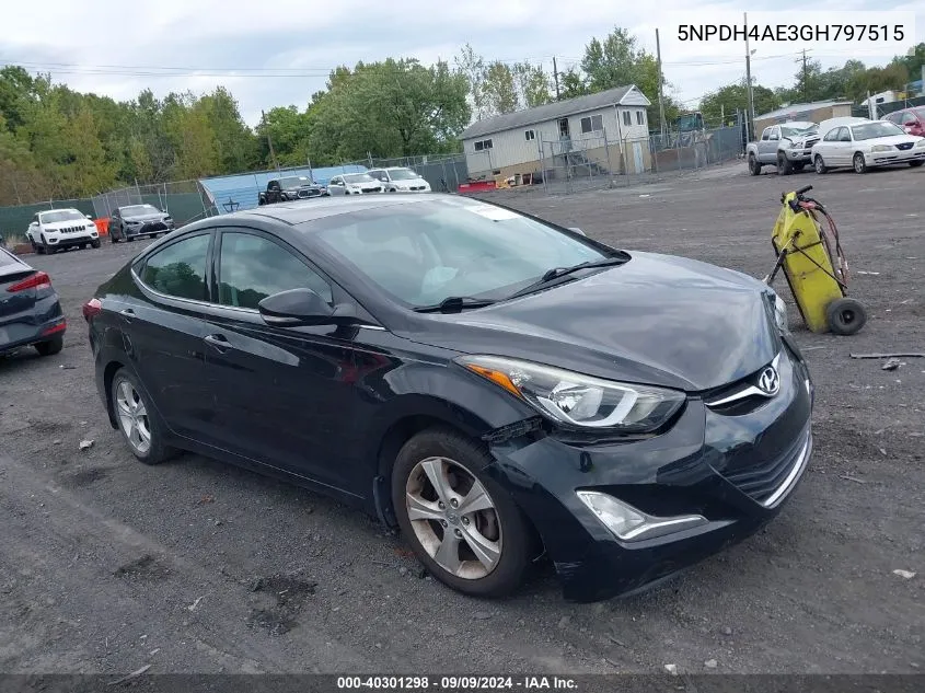 5NPDH4AE3GH797515 2016 Hyundai Elantra Value Edition