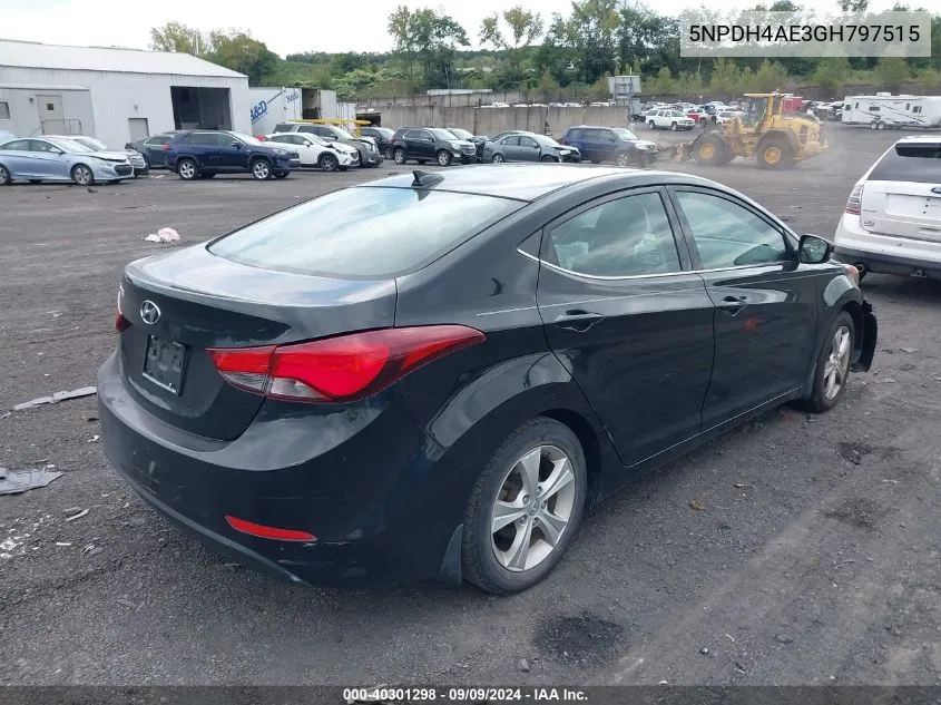 5NPDH4AE3GH797515 2016 Hyundai Elantra Value Edition