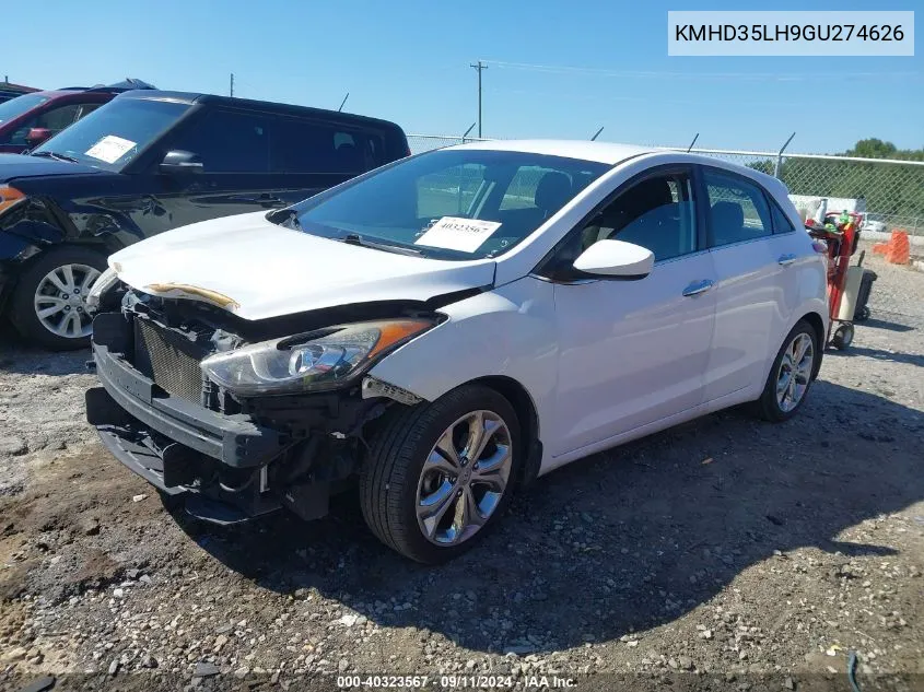 KMHD35LH9GU274626 2016 Hyundai Elantra Gt