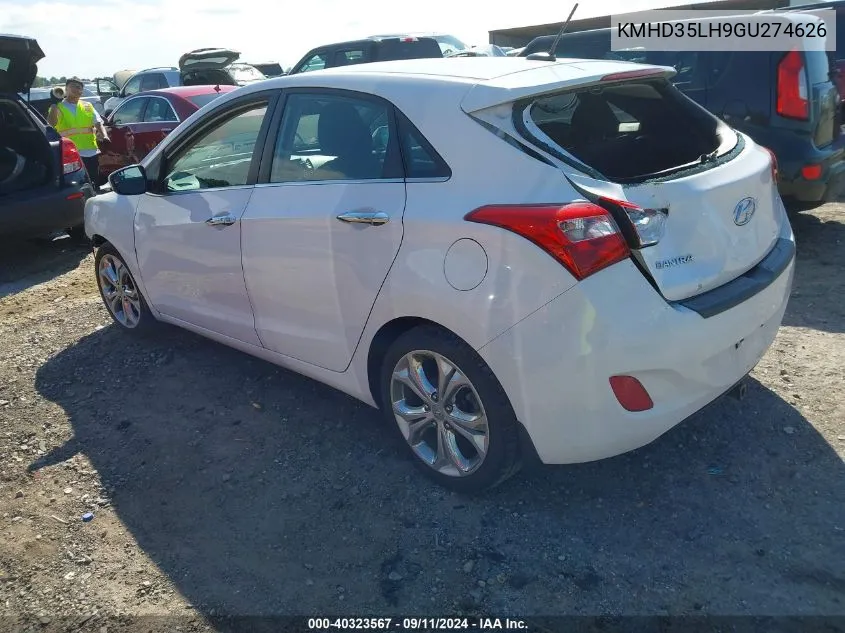 KMHD35LH9GU274626 2016 Hyundai Elantra Gt