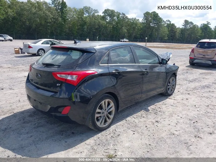 KMHD35LHXGU300554 2016 Hyundai Elantra Gt