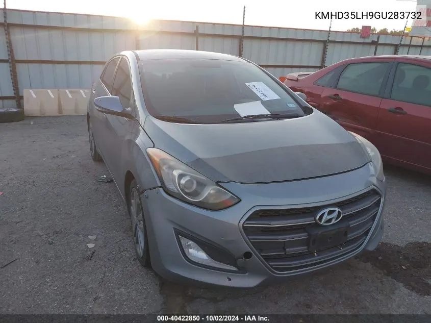 2016 Hyundai Elantra Gt VIN: KMHD35LH9GU283732 Lot: 40422850