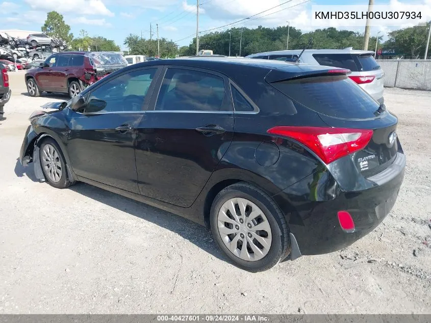 KMHD35LH0GU307934 2016 Hyundai Elantra Gt