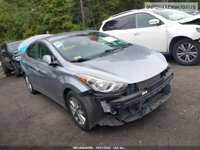 5NPDH4AE9GH705176 2016 Hyundai Elantra Se/Sport/Limited