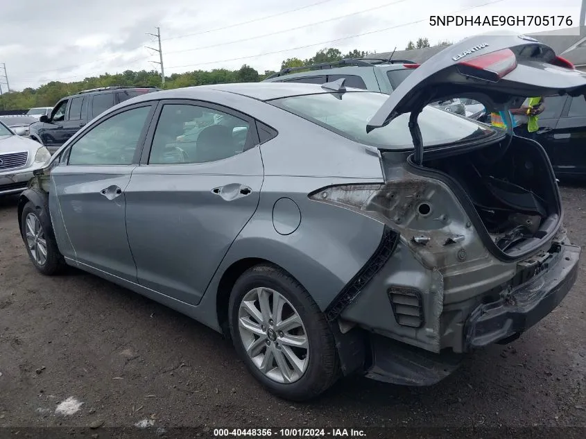 5NPDH4AE9GH705176 2016 Hyundai Elantra Se/Sport/Limited