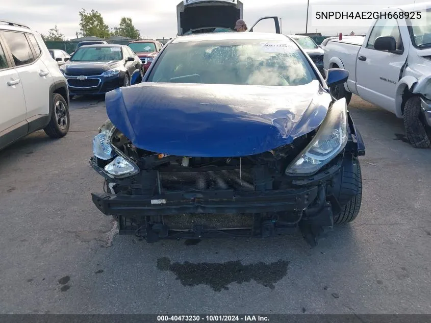 5NPDH4AE2GH668925 2016 Hyundai Elantra Se