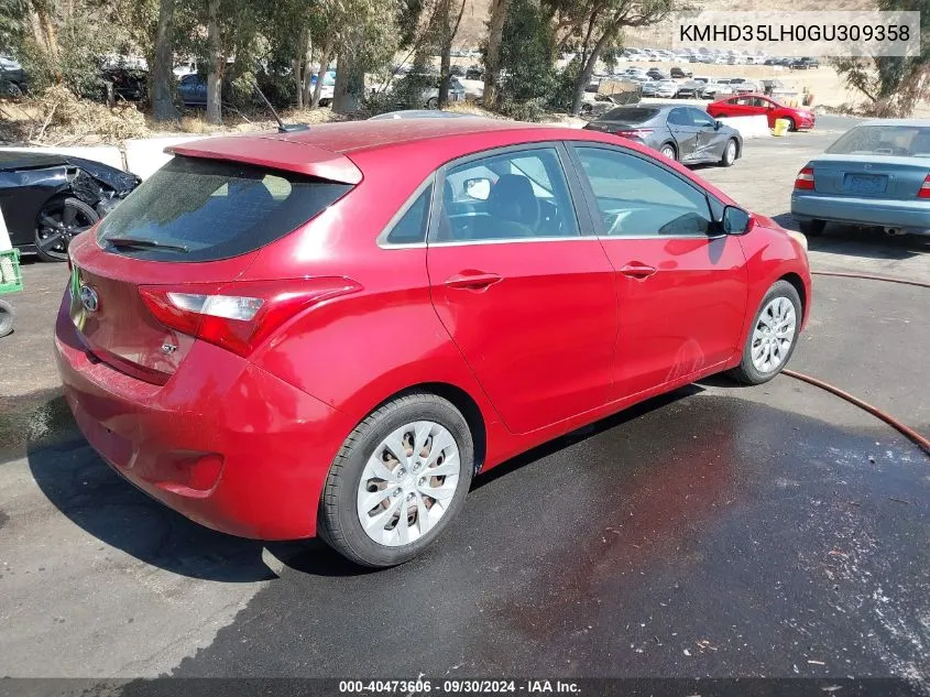 KMHD35LH0GU309358 2016 Hyundai Elantra Gt