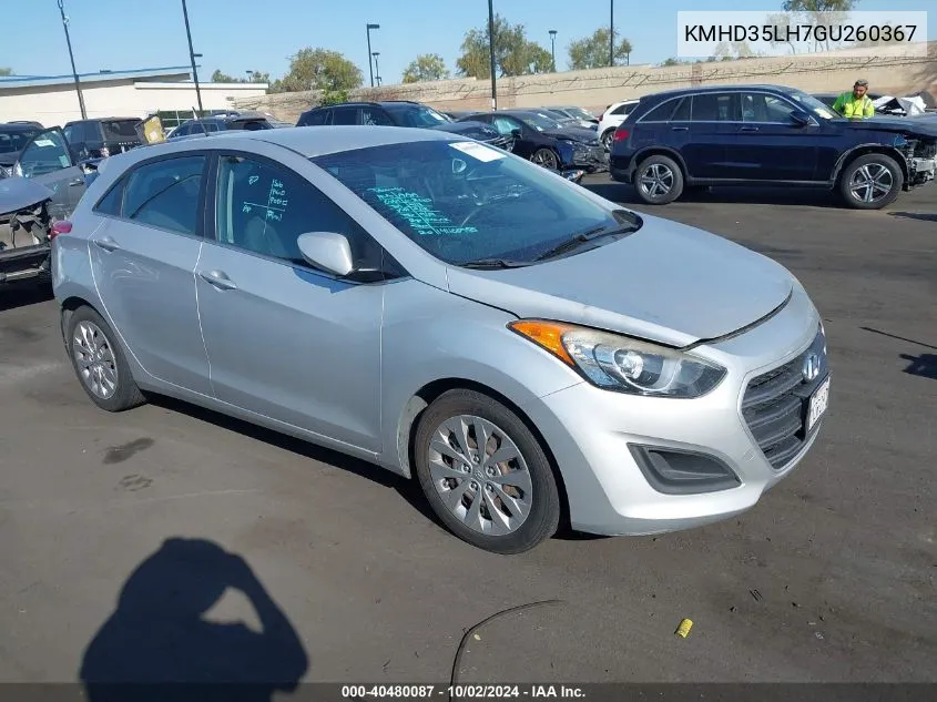 KMHD35LH7GU260367 2016 Hyundai Elantra Gt