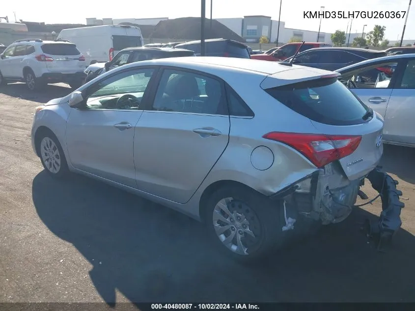 KMHD35LH7GU260367 2016 Hyundai Elantra Gt