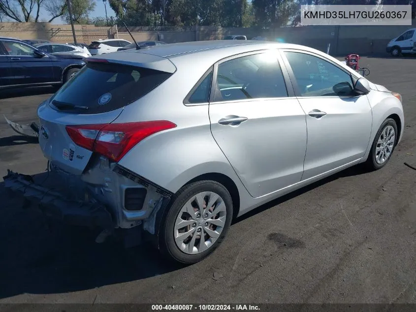 KMHD35LH7GU260367 2016 Hyundai Elantra Gt