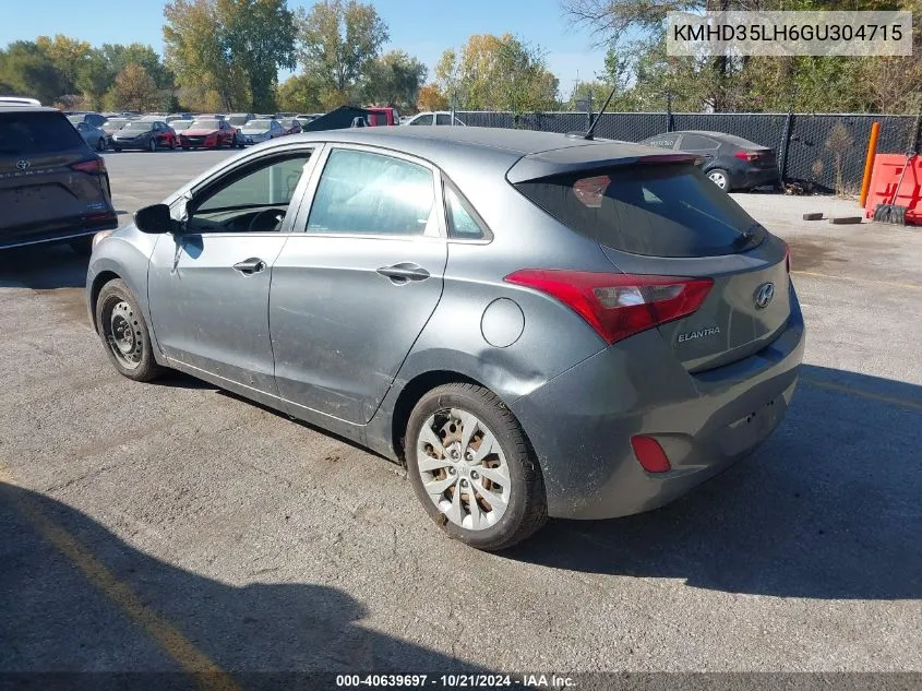 KMHD35LH6GU304715 2016 Hyundai Elantra Gt