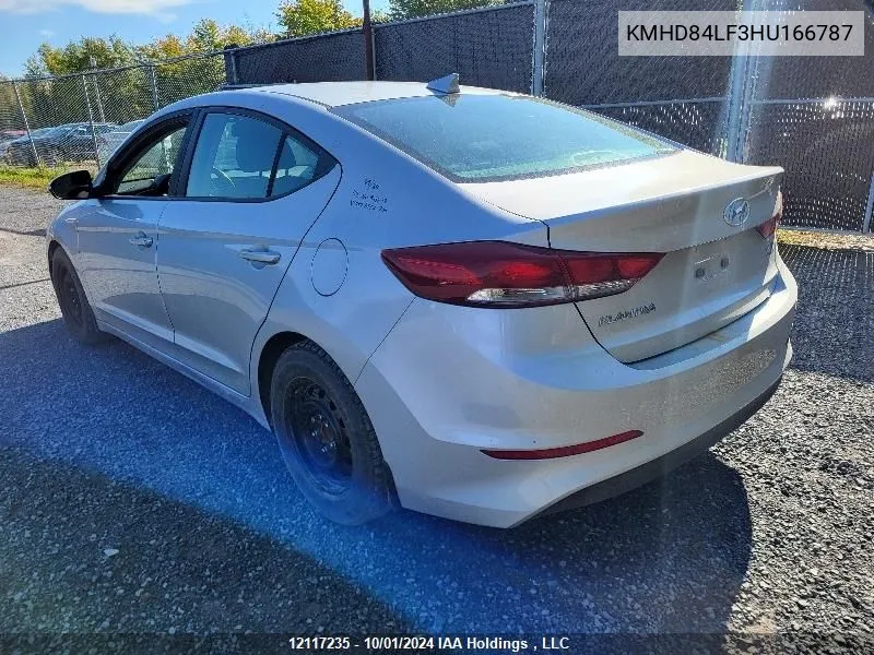 KMHD84LF3HU166787 2017 Hyundai Elantra Se/Value/Limited