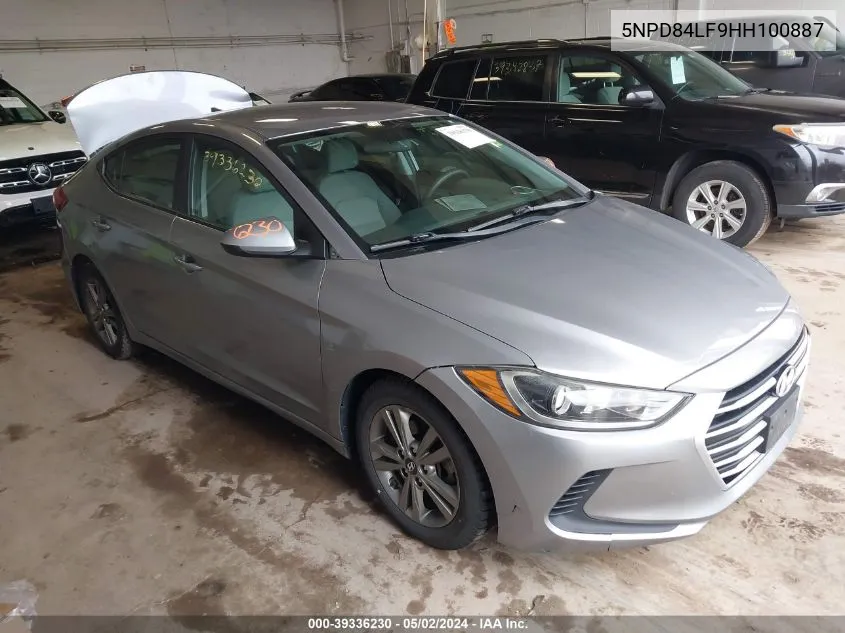 5NPD84LF9HH100887 2017 Hyundai Elantra Se