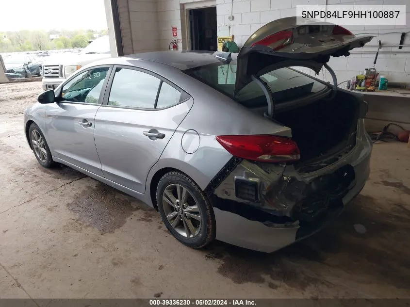 5NPD84LF9HH100887 2017 Hyundai Elantra Se