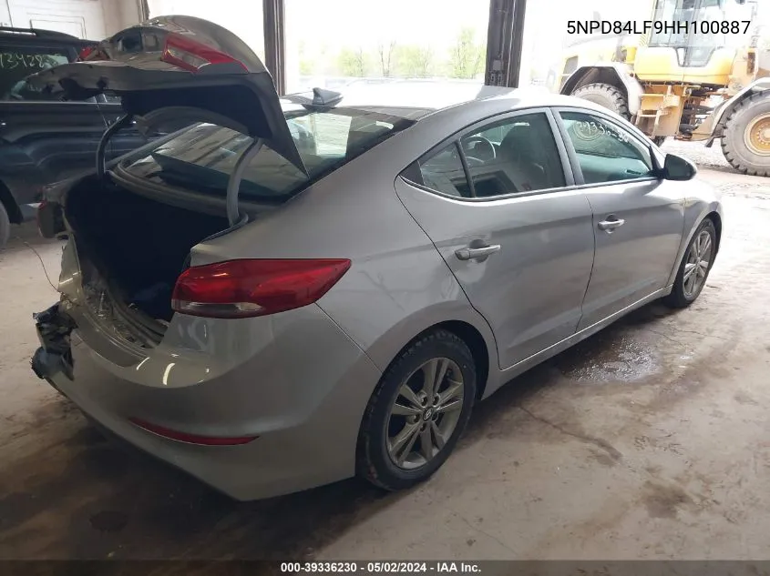 5NPD84LF9HH100887 2017 Hyundai Elantra Se