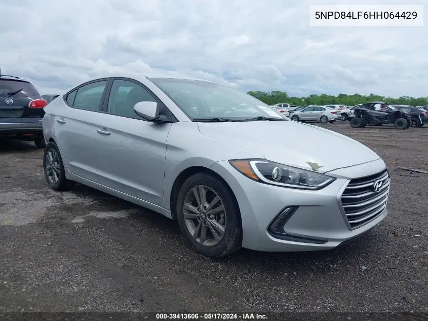 5NPD84LF6HH064429 2017 Hyundai Elantra Se