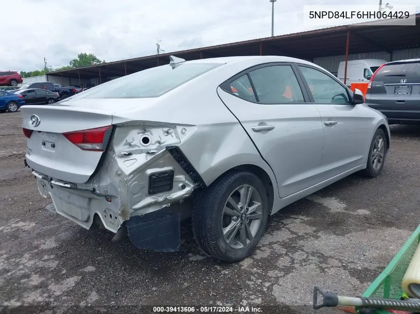 5NPD84LF6HH064429 2017 Hyundai Elantra Se