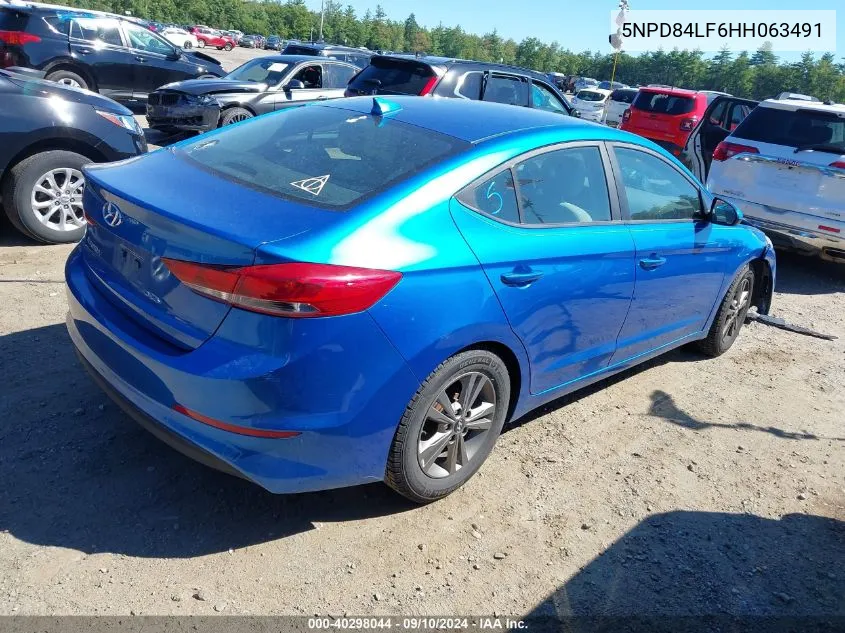 2017 Hyundai Elantra Se VIN: 5NPD84LF6HH063491 Lot: 40298044