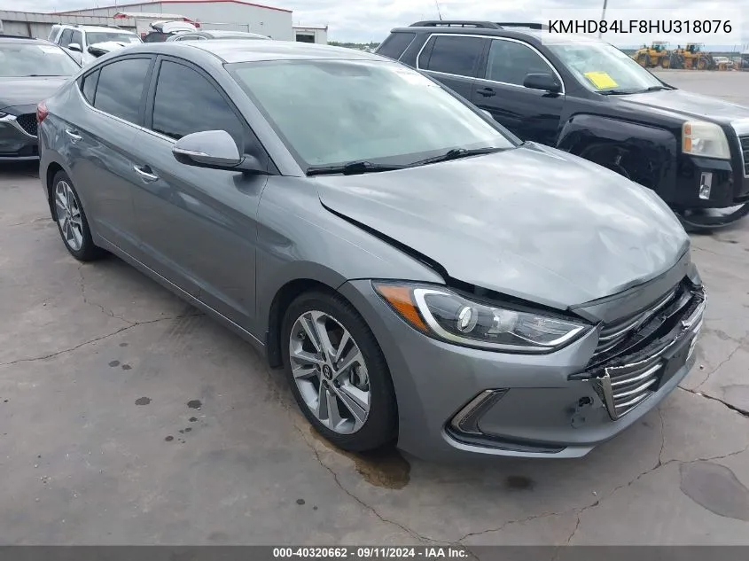 KMHD84LF8HU318076 2017 Hyundai Elantra Limited