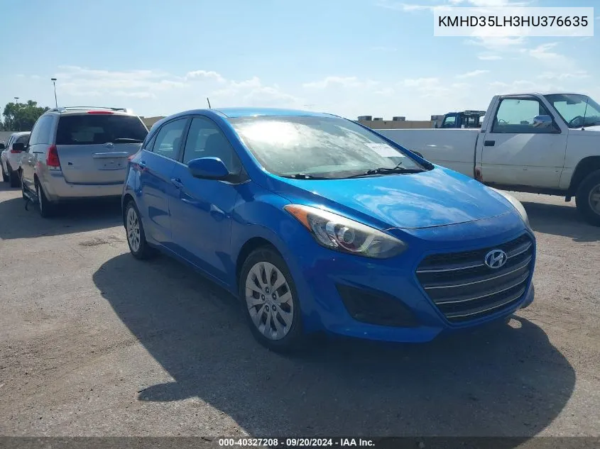 KMHD35LH3HU376635 2017 Hyundai Elantra Gt