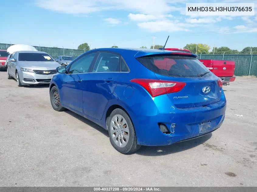 KMHD35LH3HU376635 2017 Hyundai Elantra Gt