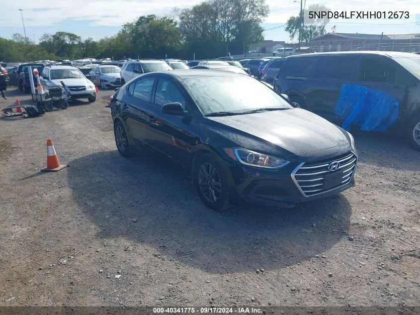 5NPD84LFXHH012673 2017 Hyundai Elantra Se