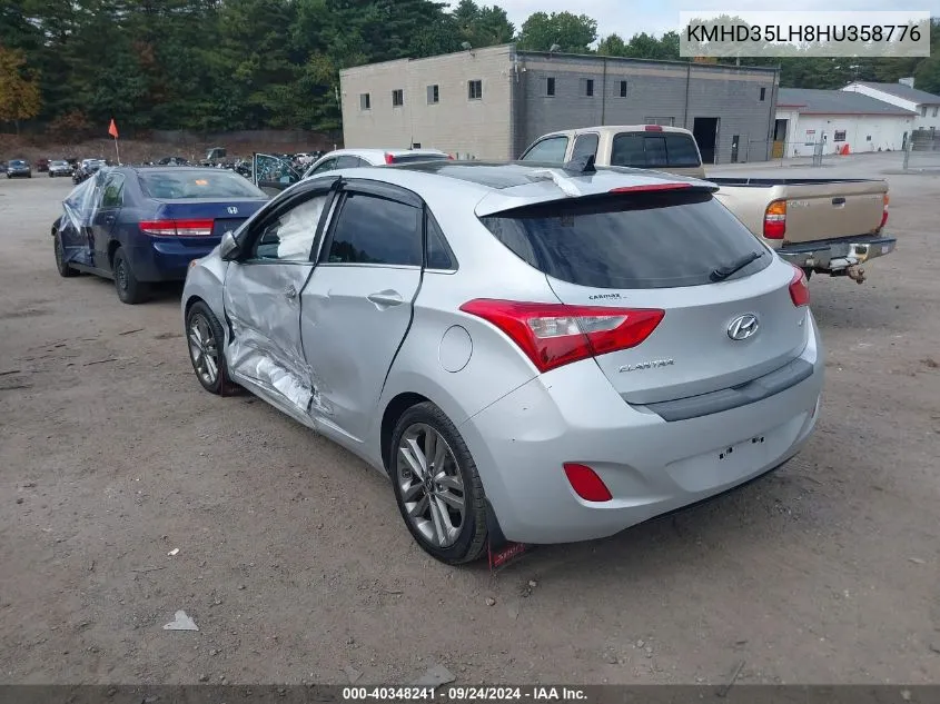 KMHD35LH8HU358776 2017 Hyundai Elantra Gt