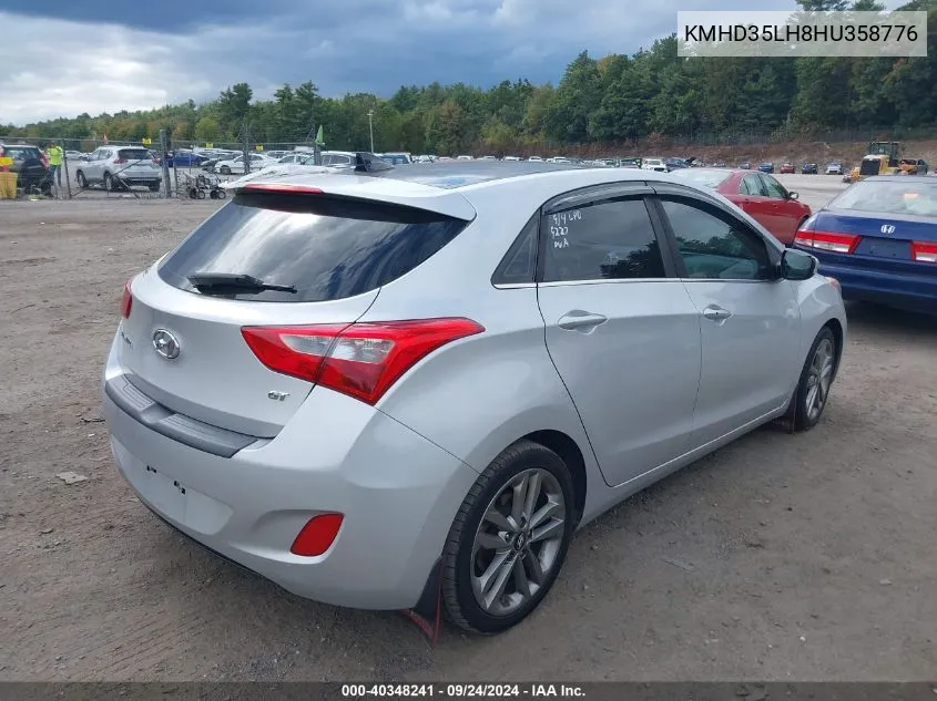 KMHD35LH8HU358776 2017 Hyundai Elantra Gt