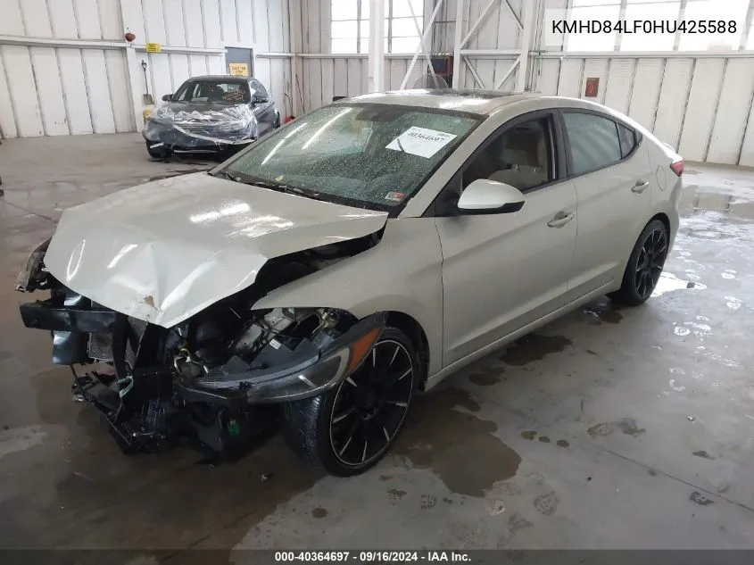 KMHD84LF0HU425588 2017 Hyundai Elantra Value Edition