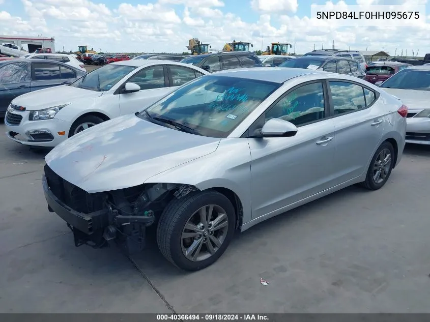 5NPD84LF0HH095675 2017 Hyundai Elantra Se