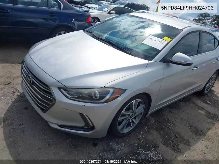 5NPD84LF9HH024703 2017 Hyundai Elantra Limited