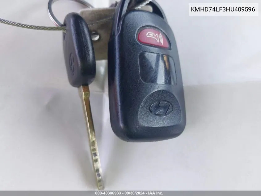 KMHD74LF3HU409596 2017 Hyundai Elantra Se